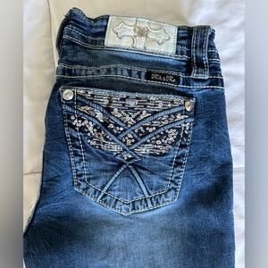 Womens Miss Me Signature Skinny Jeans Size 29